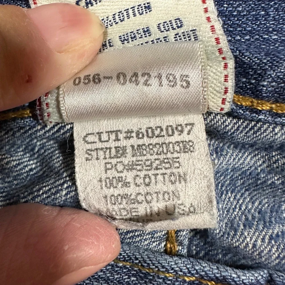 True Religion Billy Bootcut Jeans Mens 33 Blue Leather Horseshoe Made in USA